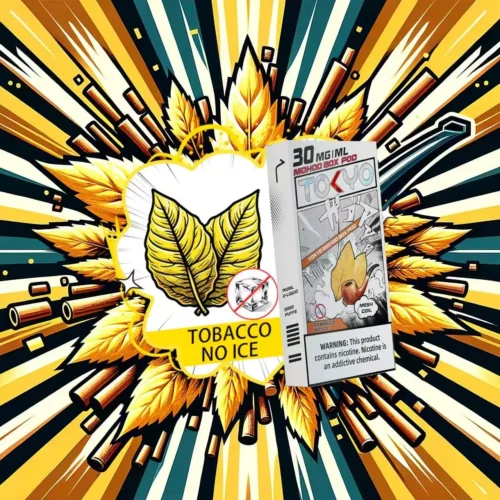 菸草口味 東京魔盒電子煙彈 - 純正菸草香氣，無涼感享受